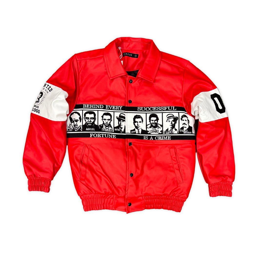Mugshot Leather Jacket