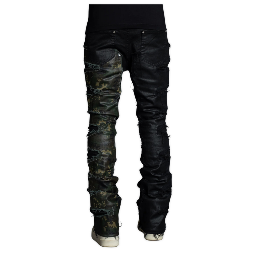 Black Split Denim V3