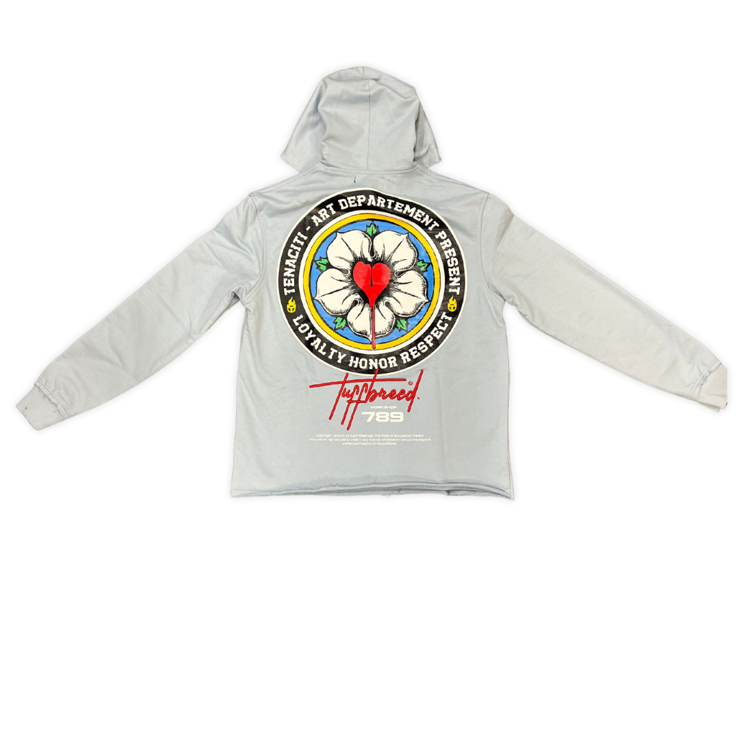 "Tuff Breed" Cropped Fit Hoodie