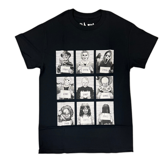 Halloween Mugshot Tee