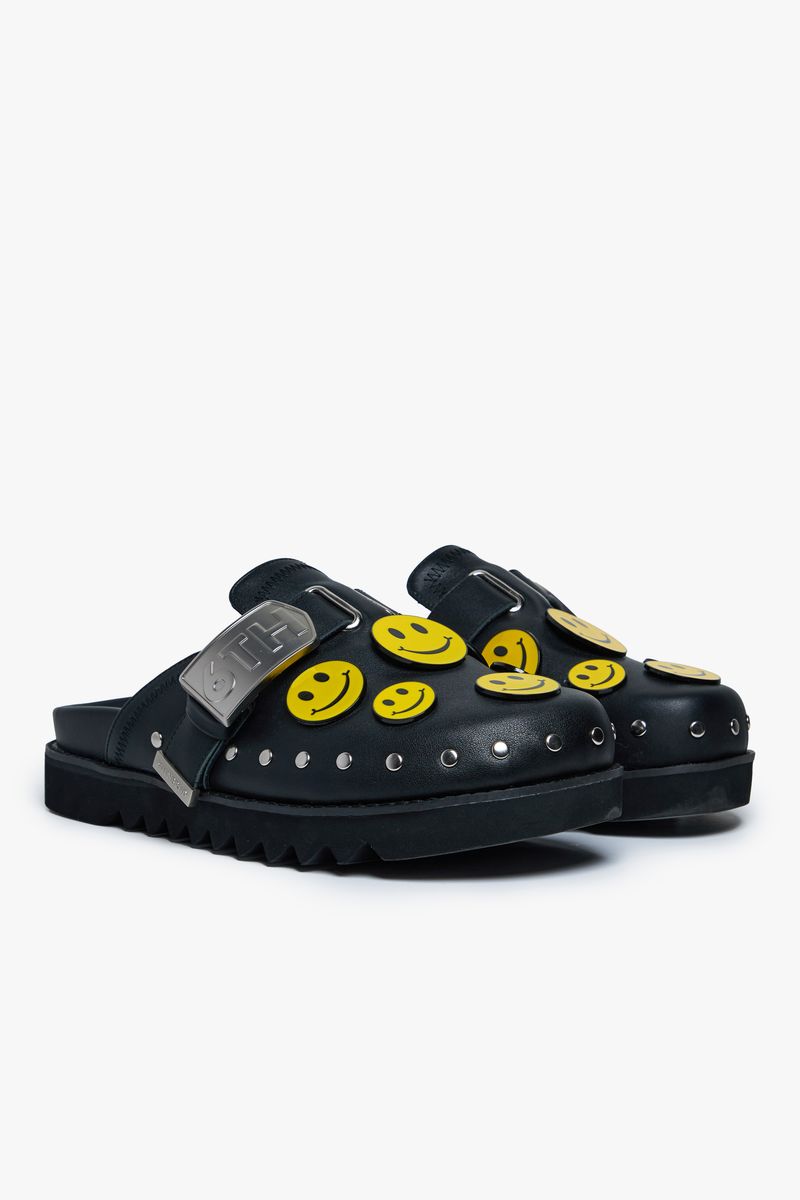 "SKIP" LEATHER MULE