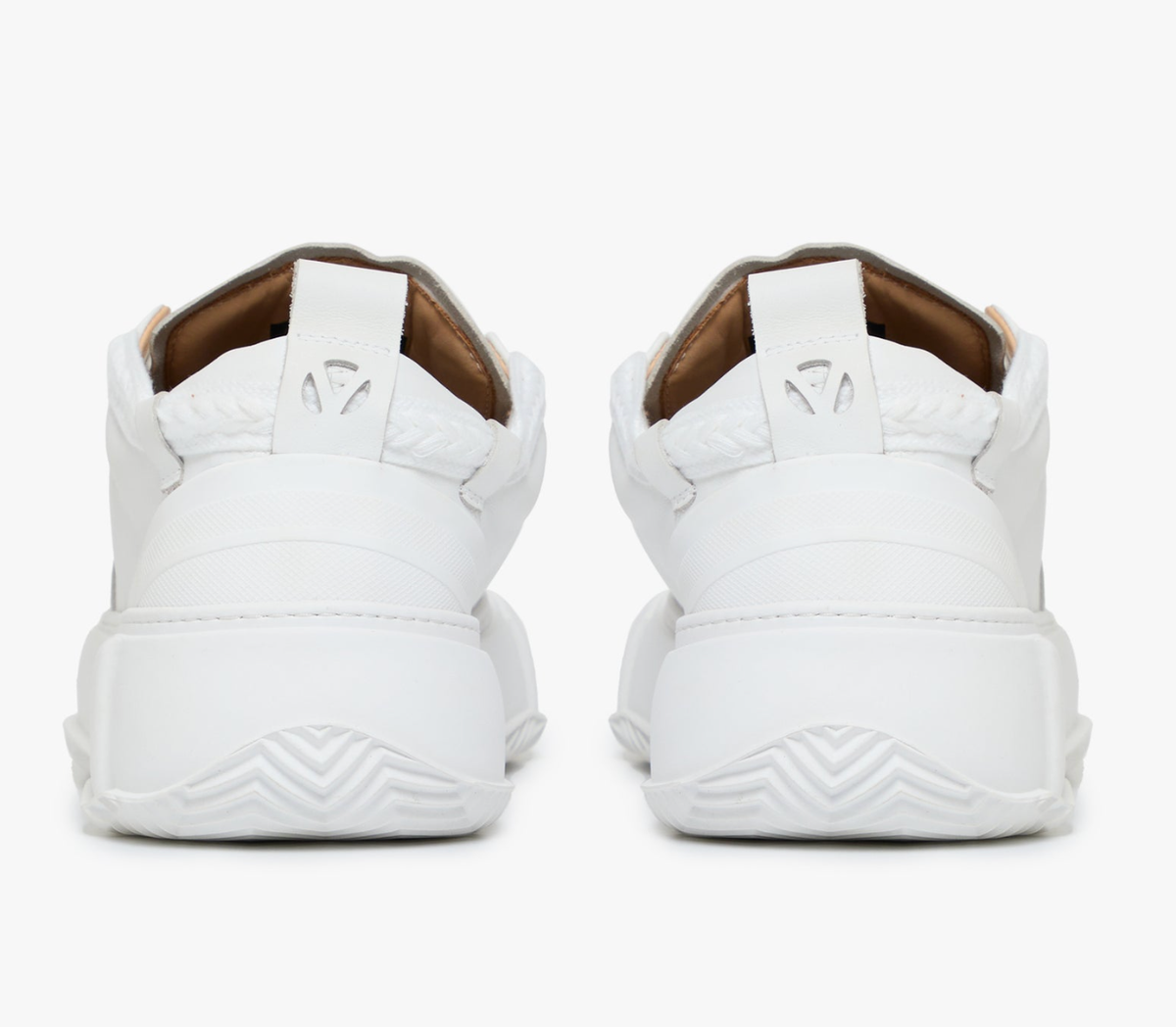 "VISION" WHITE LEATHER