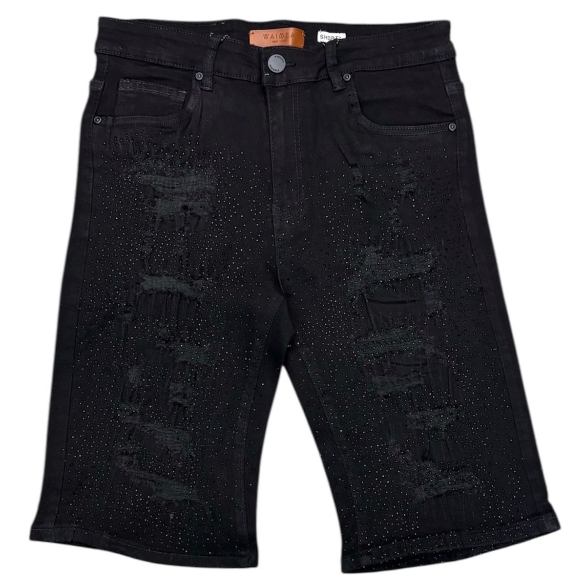 W Rhinestone Shorts