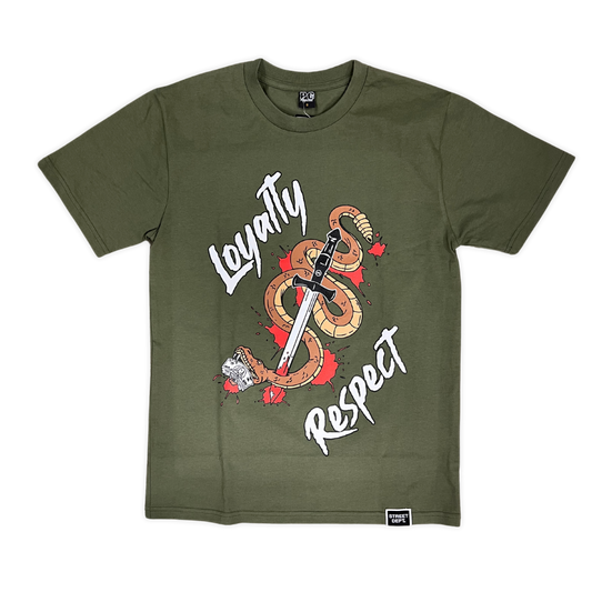 Snake "Loyalty & Respect" Heavyweight Tee