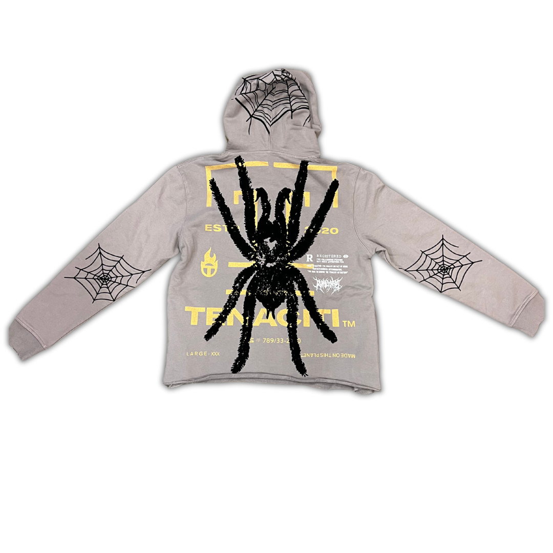 "Spider" Cropped Fit Hoodie