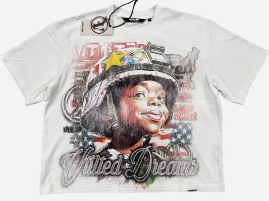 "ACHIEVED" CROP TEE