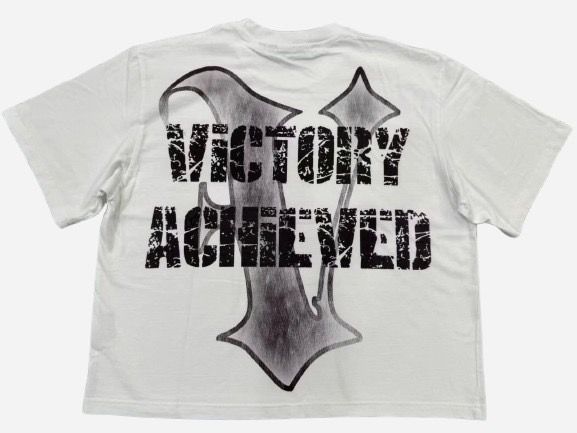 "ACHIEVED" CROP TEE