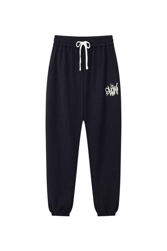 "Slow" Black Sweat Pants