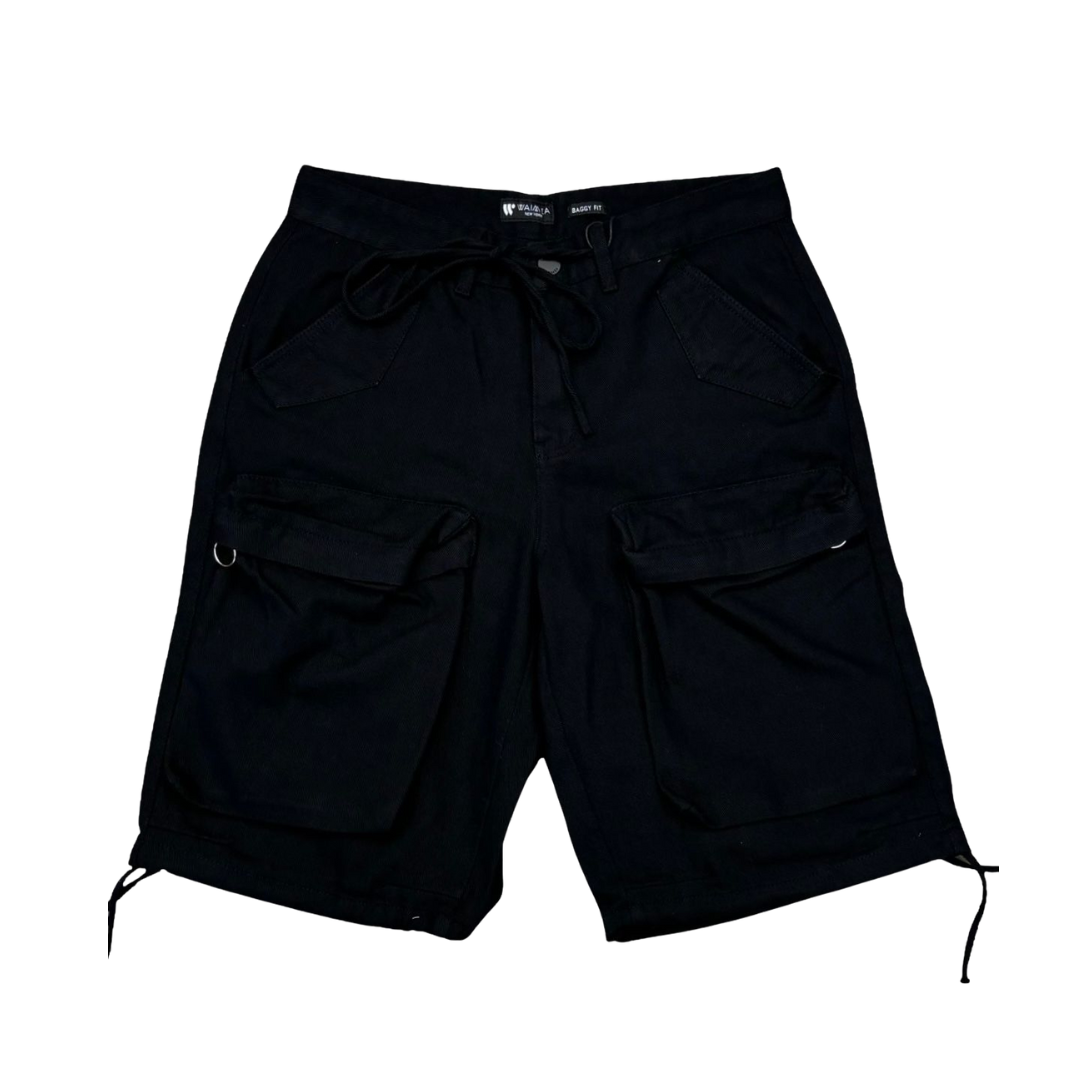 Cargo Denim Shorts