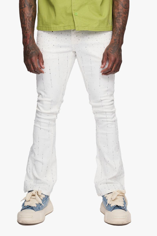 "HEATH" STACKED DENIM