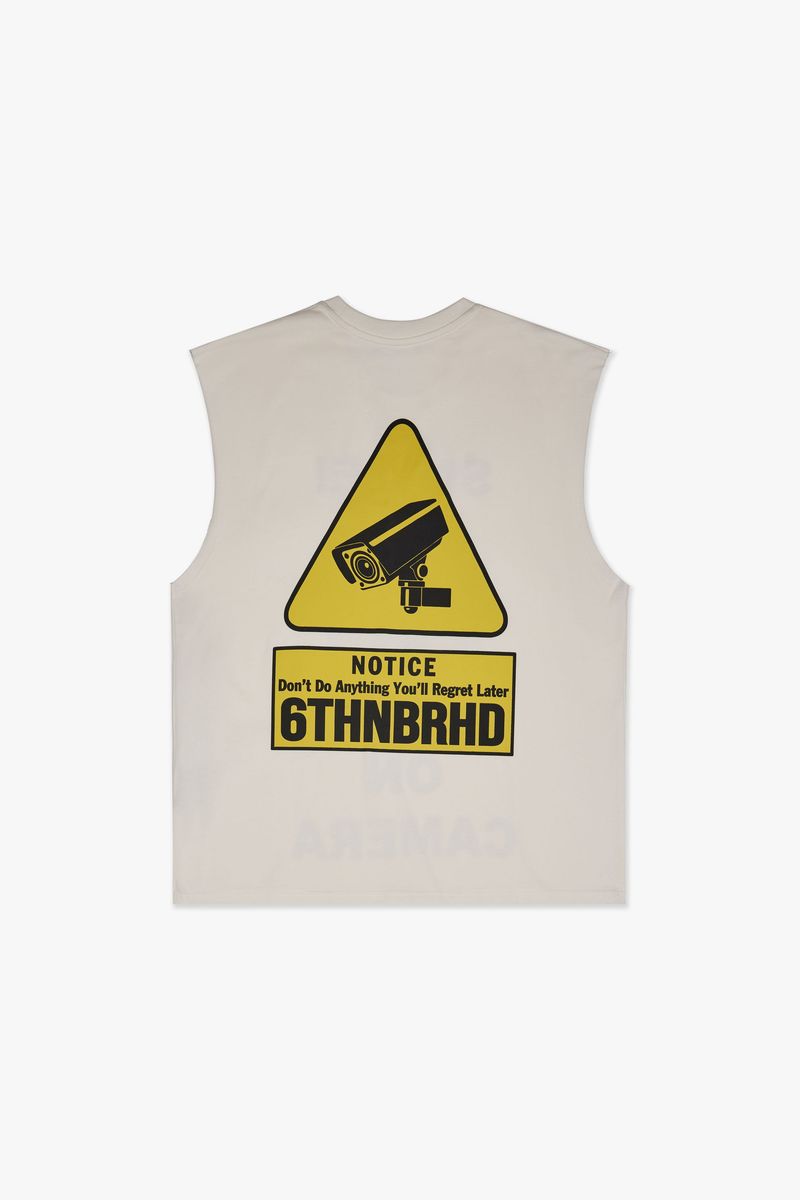 "NOTICE" SLEEVELESS TEE