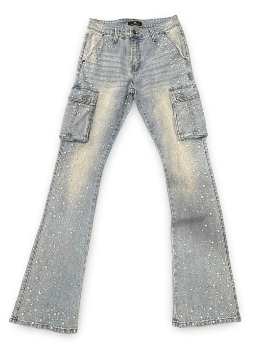 Pearl Crystal Denim