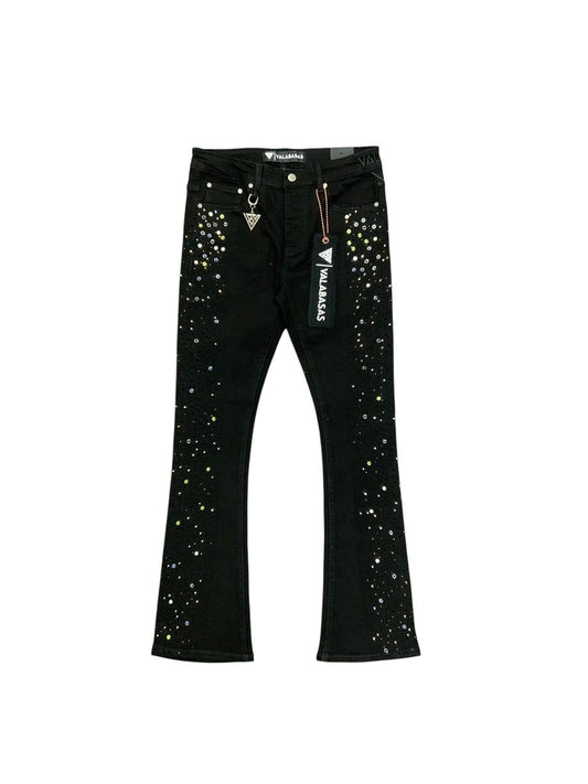 "SHINE" STACKED DENIM