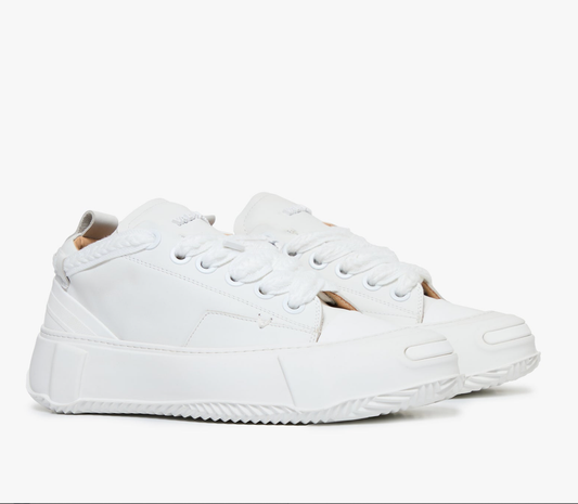 "VISION" WHITE LEATHER