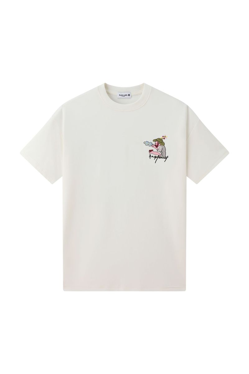 Puzzle Cream Tee